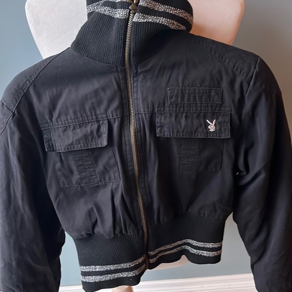 Vintage💥PLAYBOY Bomber Jacket - Picture 12 of 16